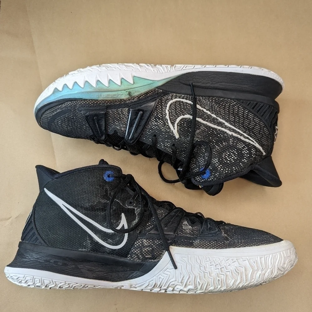 Nike Kyrie 7 Air Zoom “Brooklyn” Men's sz 15, CQ9326-002, new Dr. Scholl's insol